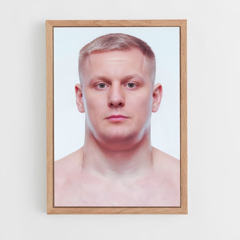 Poster Sergei pavlovich rasée – affiche MMA (vue 4)